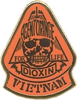 AGENT ORANGE PIN  