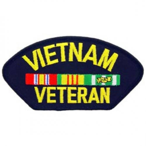 VIETNAM VET HAT PATCH  