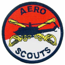 ARMY AERO SCOUTS PATCH  