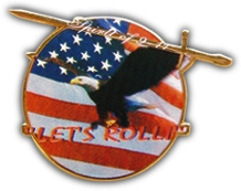 LETS ROLL PIN  