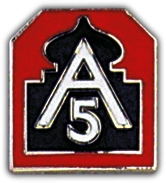 5TH ARMY PIN  