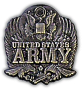 ARMY EAGLE PIN  