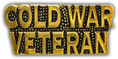 COLD WAR VETERAN PIN  