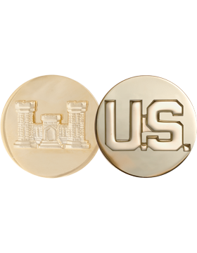 Army Enlisted Branch Of Service Collar Device: Engineer 