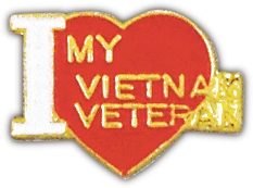 I LOVE MY VN VET PIN  