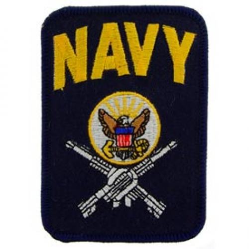 USN LOGO RECTANGLE PATCH  