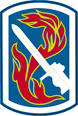 Army Combat Service Identification Badge: 198th Infantry Brigade