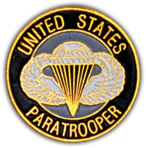 US PARATROOPER PIN  
