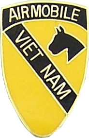 1ST AIR CAV VIET PIN  