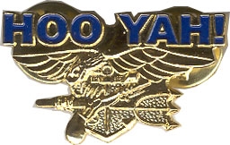 HOO YAH! PIN  
