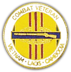 CIB COMBAT VETERAN PIN  