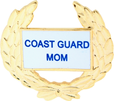 COAST GUARD MOM PIN  