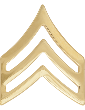 Army Chevron: Sergeant - No Shine   