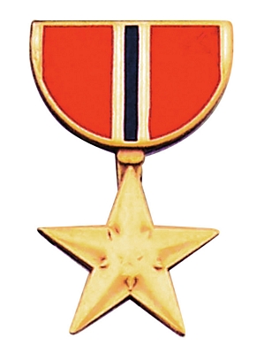 BRONZE STAR PIN  