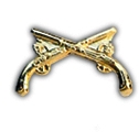 MP CROSSED PISTOLS PIN  