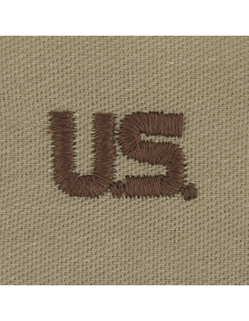 Army Officer Branch Insignia: US Letters - Desert Sew On