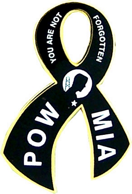 POW/MIA RIBBON PIN  