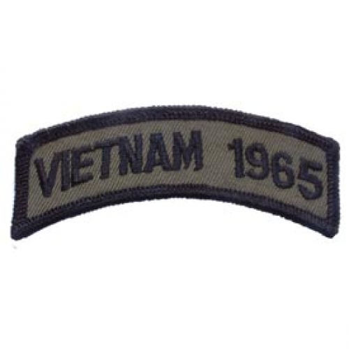 VIETNAM 1965 TAB PATCH  