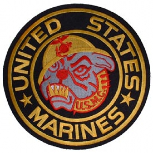 BULLDOG 10" PATCH  
