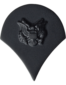 Army Chevron: Specialist 4 - Black Metal